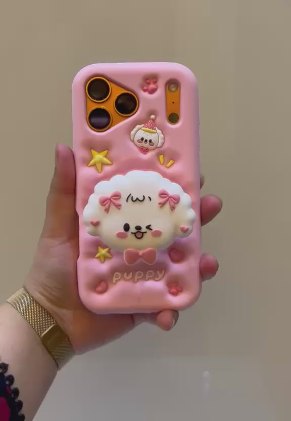 Silicone popsocket case